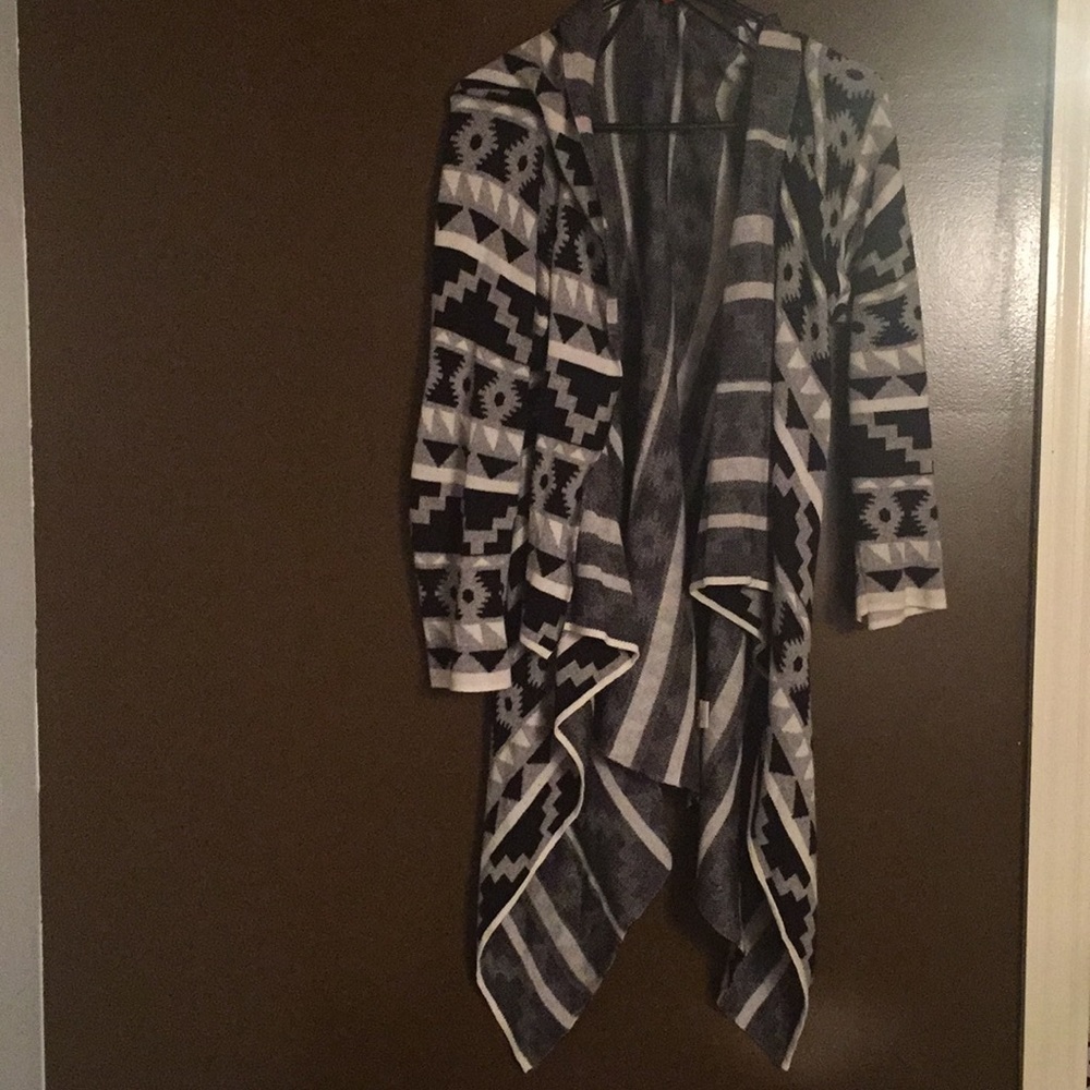 Tribal print sweater